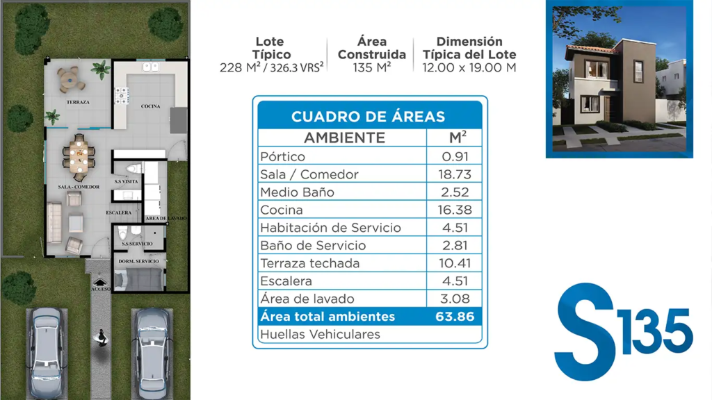 S135 planos planta baja
