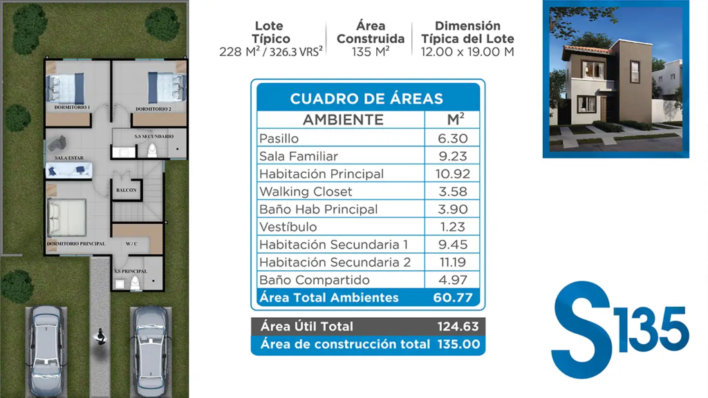 s135 planos planta alta