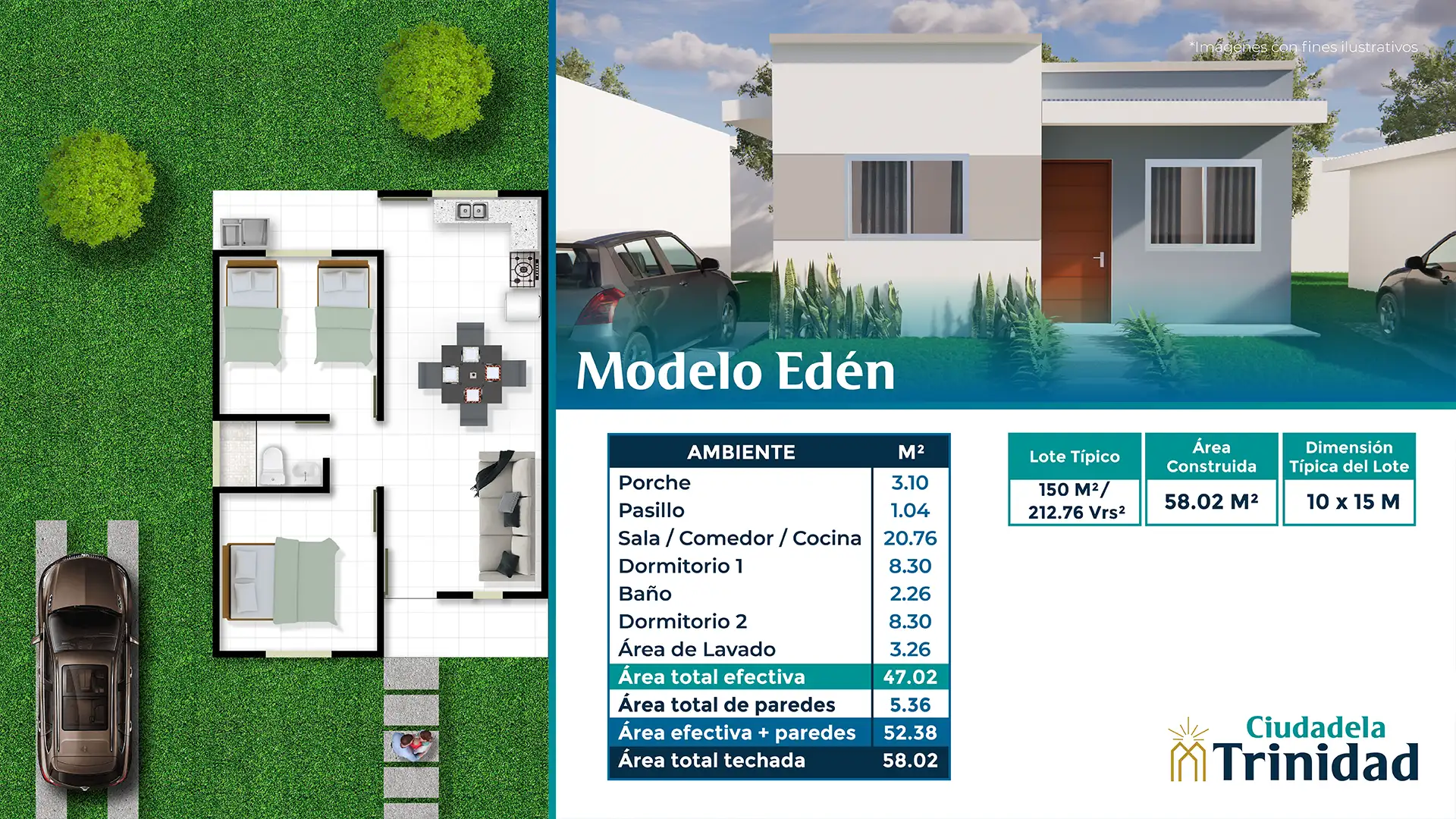 Ciudadela Trinidad - Modelo Eden