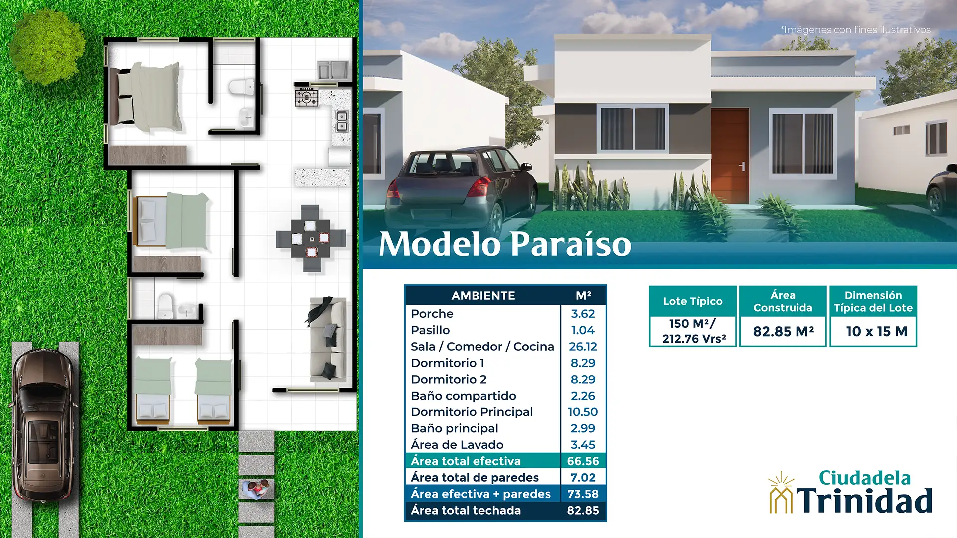 Ciudadela Trinidad - Modelo Paraiso