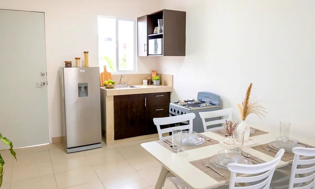 Bethel-Interior-Cocina-Comedor Urbanizaci贸n Bethel Managua Interior Comedor Cocina